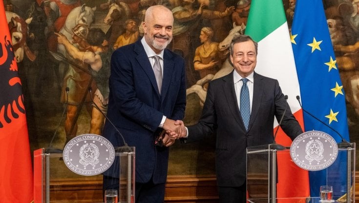 Συνάντηση Ντράγκι - Ράμα : H Ιταλία στήριξε ανέκαθεν την Αλβανία στην ευρωπαϊκή πορεία 