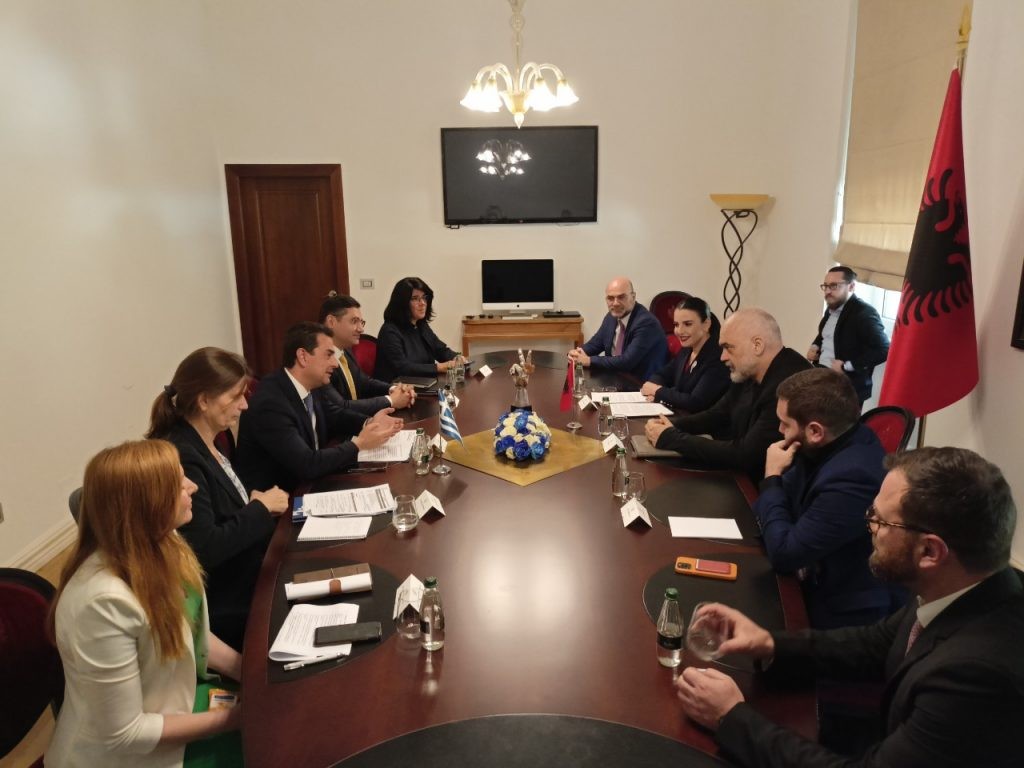 Επίσκεψη του Υπουργού Περιβάλλοντος και Ενέργειας στην Αλβανία