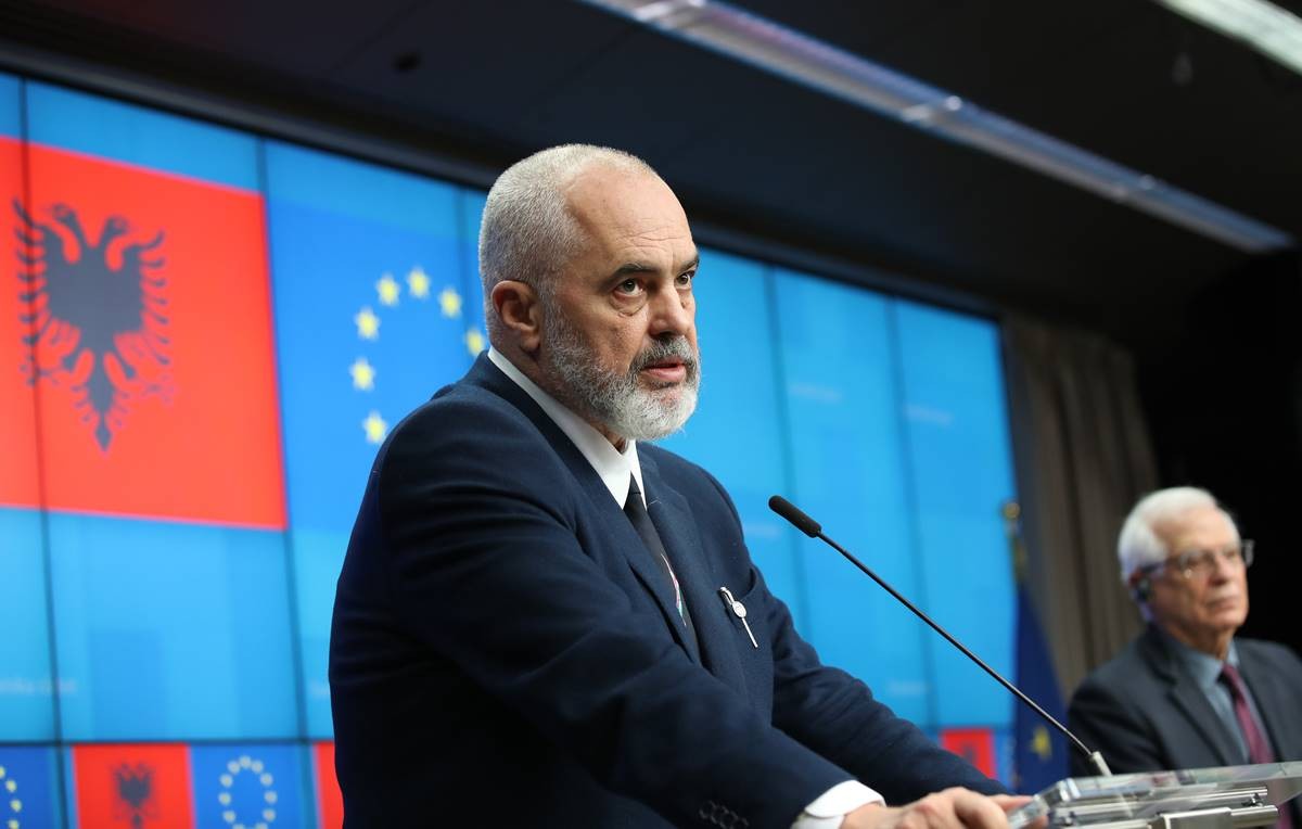 Απαισιόδοξος ο Ράμα για την έναρξη των διαπραγματεύσεων της Αλβανίας - ΕΕ στην επικείμενη Σύνοδο Κορυφής 