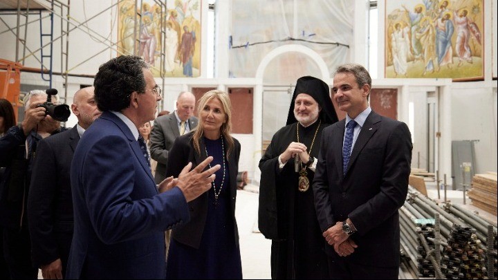 Επίσκεψη του πρωθυπουργού Κ. Μητσοτάκη στο ground zero και στον Ιερό Ναό του Αγίου Νικολάου στη Νέα Υόρκη