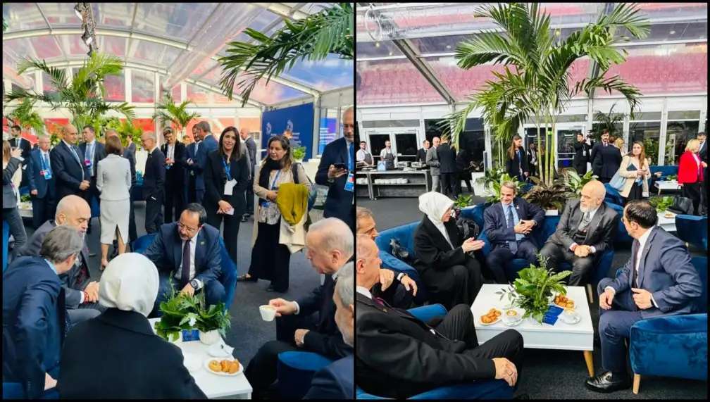 Σύνοδος Κορυφής: «Πηγαδάκι» Μητσοτάκη – Ερντογάν- Χριστοδουλίδη- Ράμα!