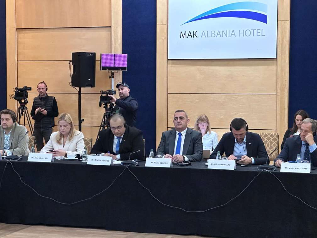 Μπελέρης στην Διακοινοβουλευτική Επιτροπή ΕΕ-Αλβανίας: «Ανοίγοντας τις δέσμες ενταξιακών κεφαλαίων, αυτό που πρέπει να αντιληφθεί η αλβανική Κυβέρνηση είναι ότι ανοίγει δέσμες μεγάλων ευθυνών»